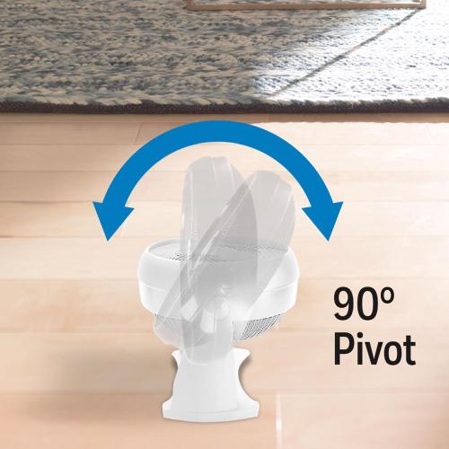 Honeywell 10.9 in. H 3 speed Air Circulator Fan