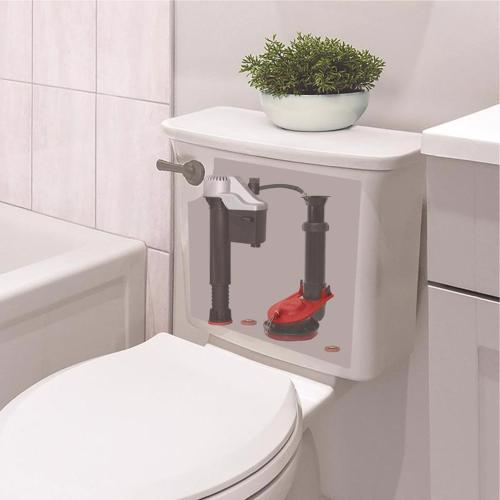 2 pack Korky Ultra High Performance Universal 2 Inch Toilet Flapper Red For Universal