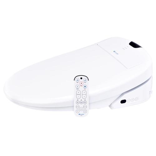 Brondell Swash N/A gal White Round Electronic Bidet Toilet Seat