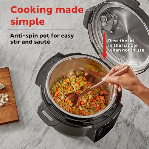 Instant Rio 6 qt Black Stainless Steel Programmable Multi-Cooker