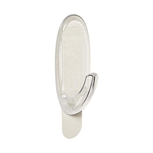 3M Command Large Plastic Hook 3.375 in. L 4 pk