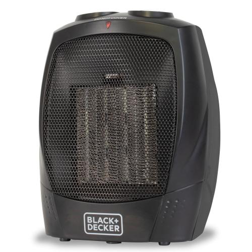 Black Decker 215 sq ft Ceramic Heater and Fan