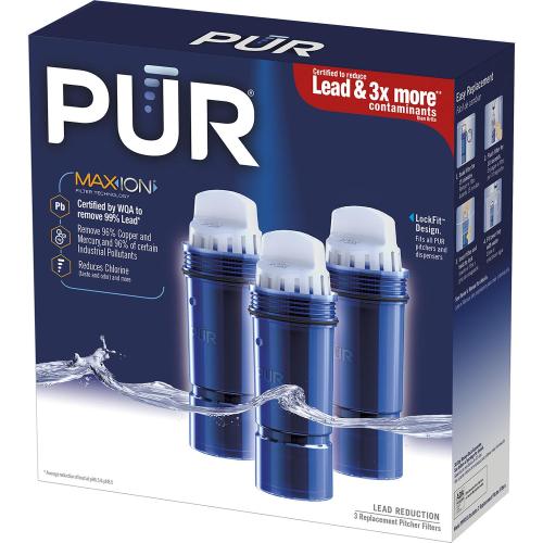 PUR Water Pitcher Replacement Filters For PUR ONLY 2 PACK