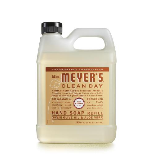 Mrs. Meyer's Clean Day Oat Blossom Scent Hand Soap Refill 33 oz (Set of 3)