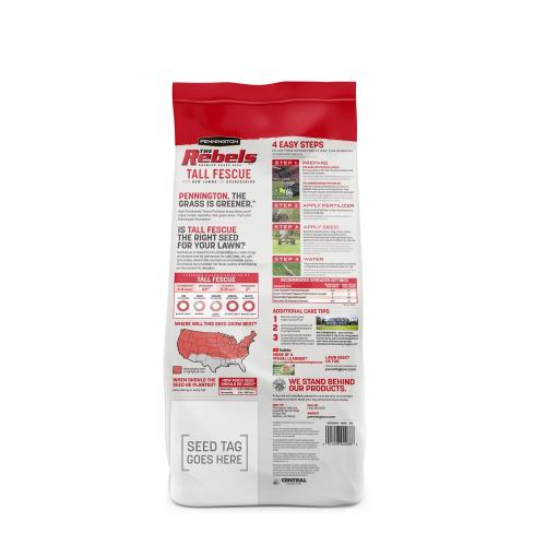 Pennington The Rebels Tall Fescue Grass Sun or Shade Grass Seed 7 lb