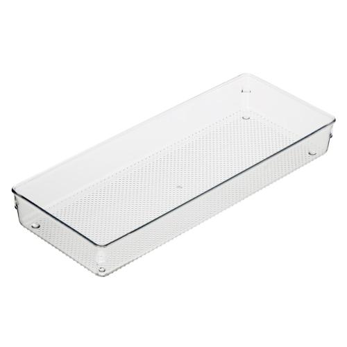 2Pack OGGI 2 in. H X 6 in. W X 15 in. D Plastic Drawer Organizer