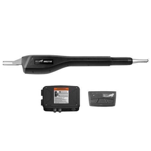 Mighty Mule MM371 Single Arm MED Gate Opener 12 V AC/Battery Powered Automatic Gate Opener