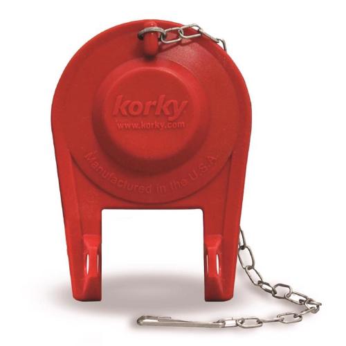 2 pack Korky Ultra High Performance Universal 2 Inch Toilet Flapper Red For Universal