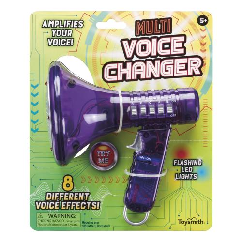 Red Toysmith Tech-Gear Multi Voice Changer Assorted 1 pc