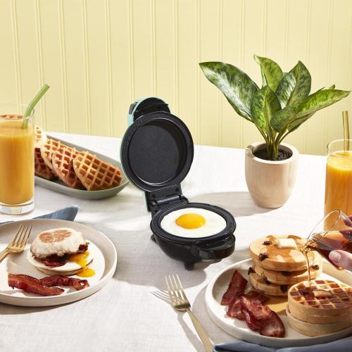 Dash 1 waffle Aqua Plastic Waffle Maker❗MAY HAVE MISSING PIECES/NEEDS CLEANING❗