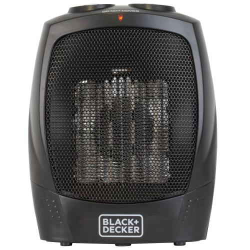 Black Decker 215 sq ft Ceramic Heater and Fan