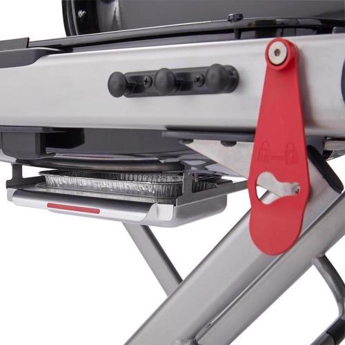 Weber Traveler 9010001 1 Burner Liquid Propane Portable Grill Black