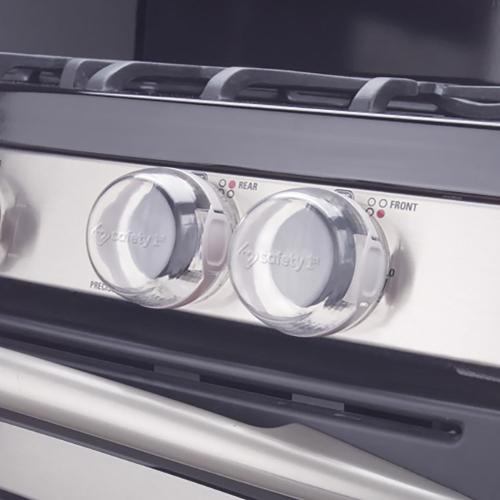 Safety 1st Clear Plastic Stove Knob Covers 5 pk
