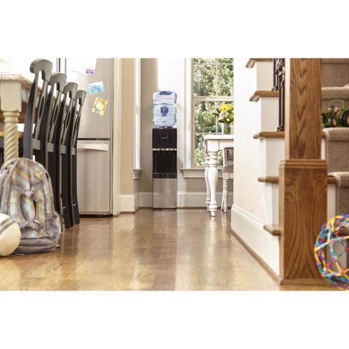 Primo Water Deluxe 3-5 gal Black Water Dispenser Plastic