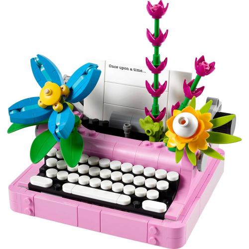 363Pc LEGO Creator Typewriter with Flowers Multi 363 pc
