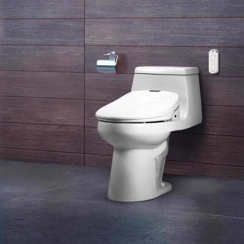 Brondell Swash N/A gal White Elongated Electronic Bidet Toilet Seat