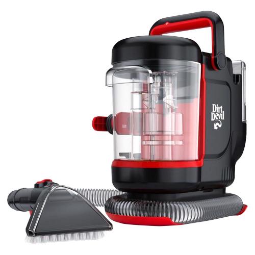 Black and Red Dirt Devil Bagless Corded Standard Filter Spot Cleaner