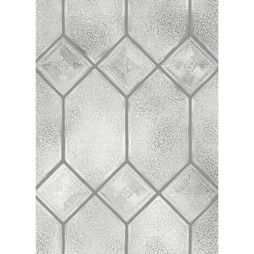 Artscape Frosted Old English Indoor Window Film 36 in. W X 72 in. L