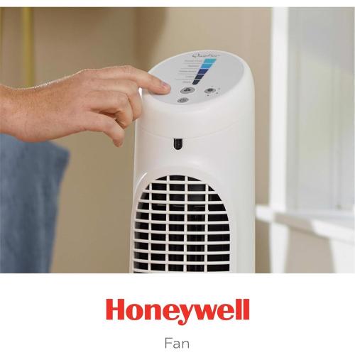 Honeywell 40 in. H X 10 in. D 5 speed Oscillating Whole Room Fan Remote Control