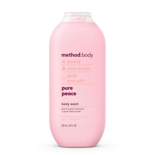 Method Pure Peace Scent Body Wash 18 oz 2 pk