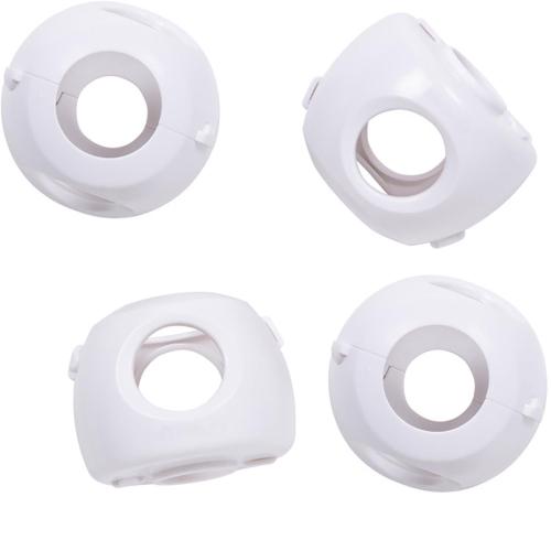 Safety 1st White Plastic Door Knob Covers