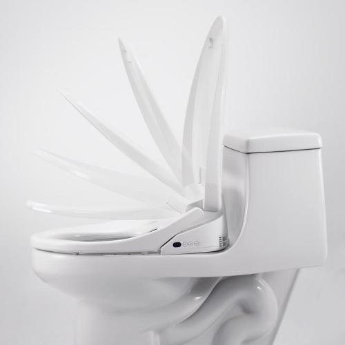 Brondell Swash N/A gal White Elongated Electronic Bidet Toilet Seat