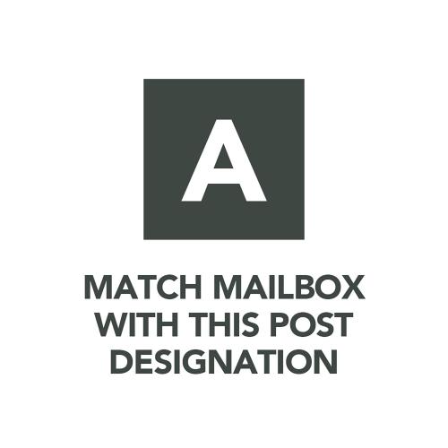 Architectural Mailboxes Parsons Classic Plastic Post Mount Black Mailbox