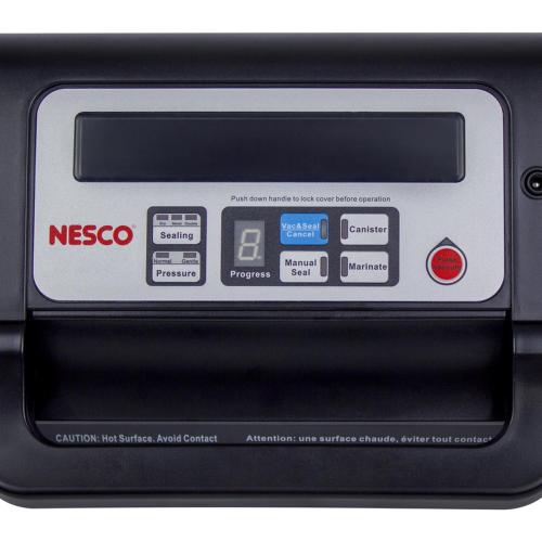Nesco VS-12 Deluxe Black/Silver Food Vacuum Sealer MAY HAVE MISSING ACCESSORIES