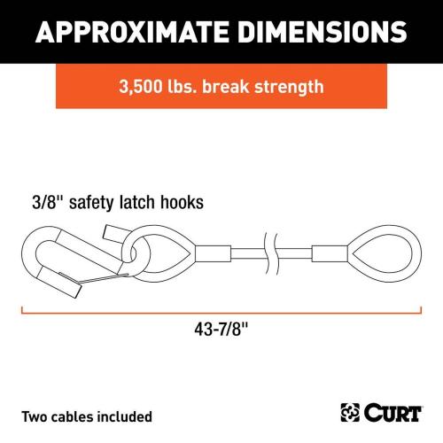 CURT Safety Cable