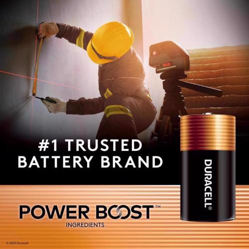 Duracell Coppertop D Alkaline Batteries 8 pk Carded