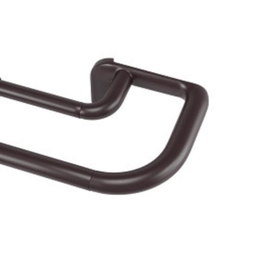 Umbra Twilight Bronze Curtain Rod 48 in. L X 88 in. L