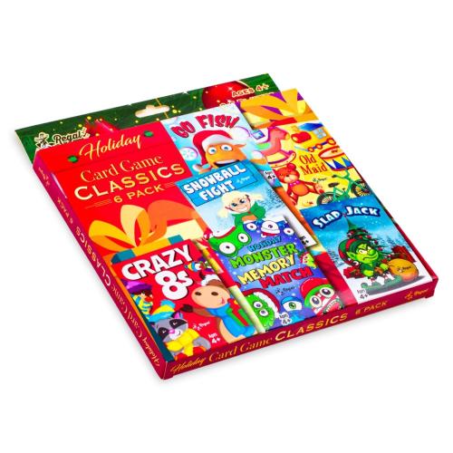 Regal Holiday Kids Card Games Multicolored 6 pc