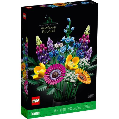 939Pc LEGO Botanical Collection Icons Building Kit Multicolored 939 pc