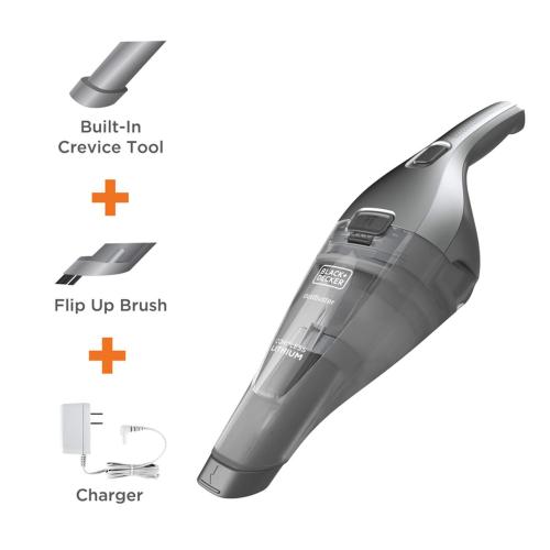 Black Decker Dustbuster Bagless Cordless Filter Bag Hand Vacuum