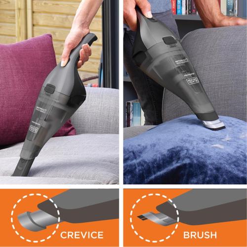 Black Decker Dustbuster Bagless Cordless Filter Bag Hand Vacuum