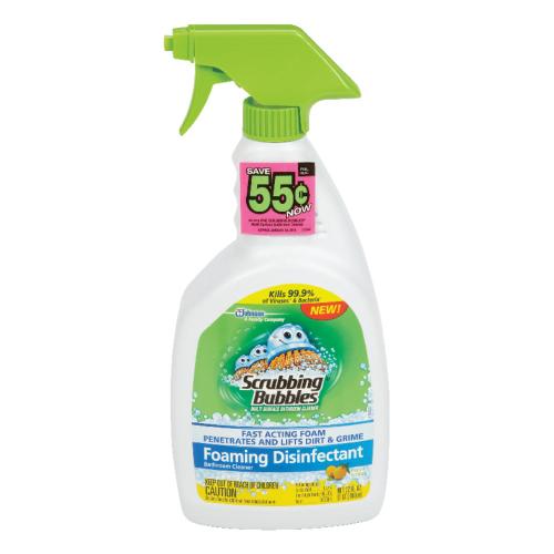Scrubbing Bubbles Citrus Scent Bathroom Cleaner 32 oz Spray 4 Pack