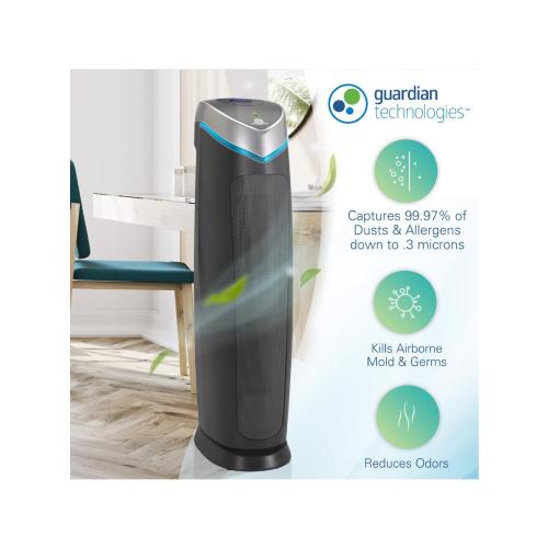 Germ Guardian HEPA Air Purifier Tower 189 sq ft