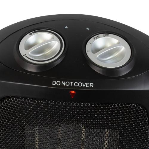Black Decker 215 sq ft Ceramic Heater and Fan