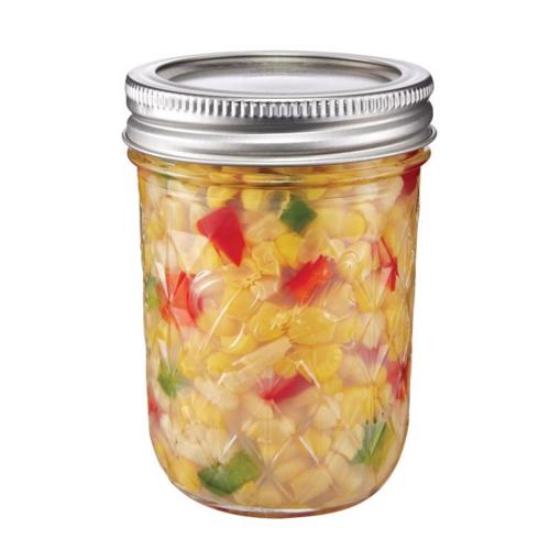 Ball Quilted Crystal Regular Mouth Jelly Jar 8 oz