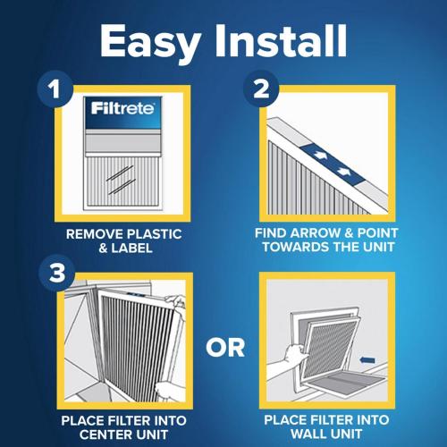 Filtrete Allergen Defense 18 in. W X 20 in. H X 1 in. D Polypropylene 11 MERV Pleated Air Filter 1 p