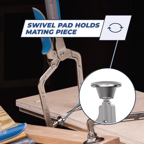 Kreg Automaxx 5 in. X 5 in. D Right Angle Clamp 450 lb 1 pc