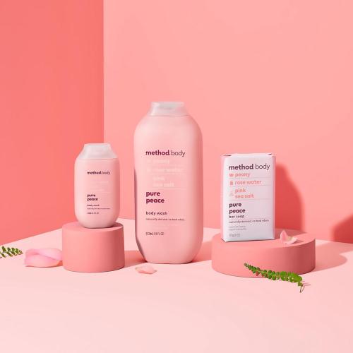 Method Pure Peace Scent Body Wash 18 oz 2 pk