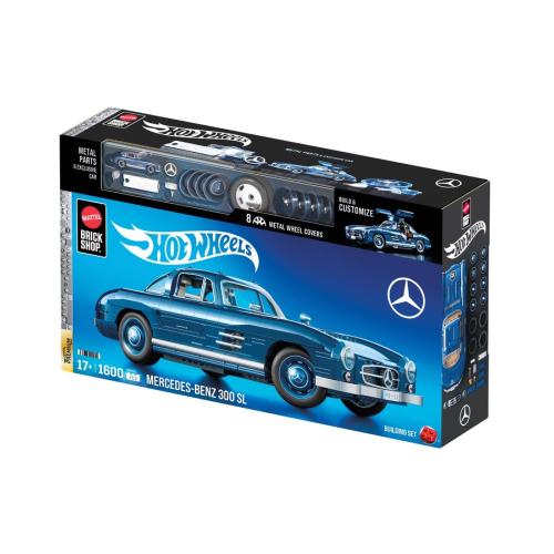 Hot Wheels Mega Premium Mercedes-Benz Building Set 1600 pc