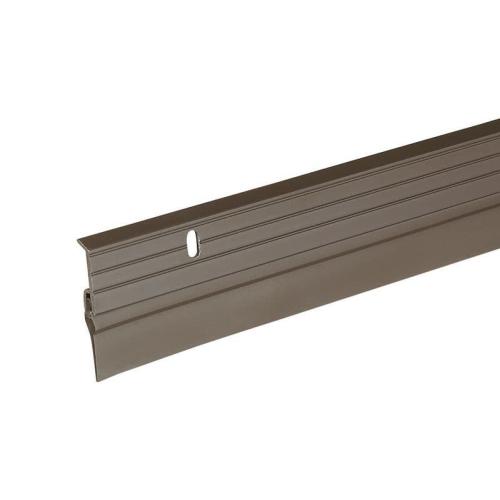 Frost King 36 in. L Brown Aluminum/Vinyl Door Sweep 1 pk