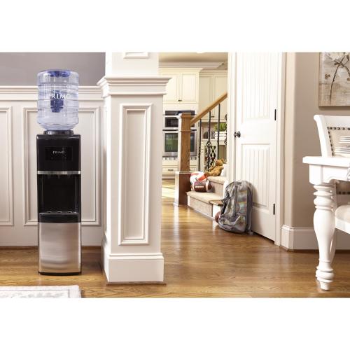 Primo Water Deluxe 3-5 gal Black Water Dispenser Plastic