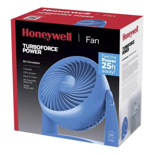 Honeywell 10.9 in. H 3 speed Air Circulator Fan