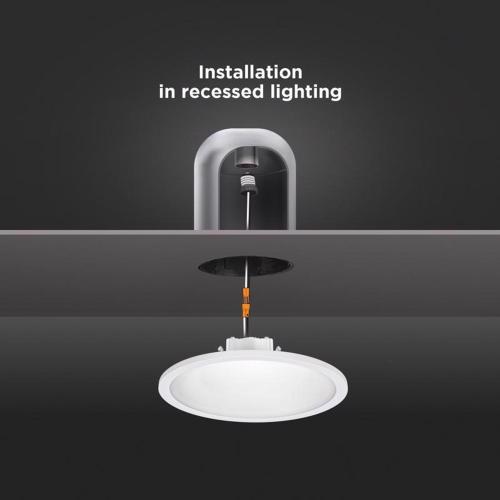 Feit EDGELIT Frost Warm White 7.5 in. W Aluminum LED Retrofit Recessed Lighting 10.5 W