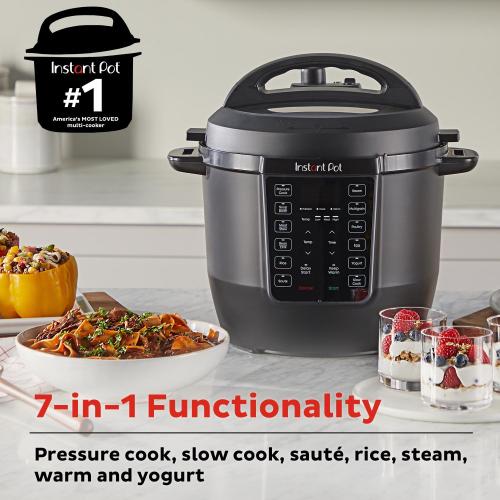 Instant Rio 6 qt Black Stainless Steel Programmable Multi-Cooker