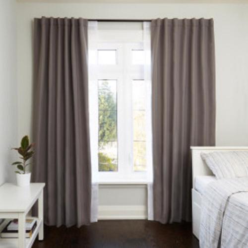 Umbra Twilight Bronze Curtain Rod 48 in. L X 88 in. L