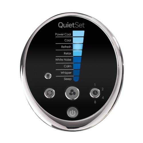 Honeywell QuietSet 40 in. H 8 speed Oscillating Tower Fan Remote Control